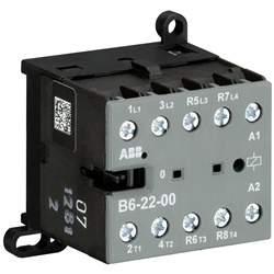 Mini Contactor B6 220-240V AC 2 NO 2 NC Terminali a Vite per Controllo Carichi fino 4 kW