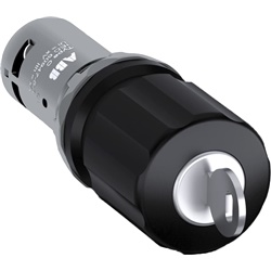 Machine Stop compatto 30mm 1NA+1NC mantenuto nero per controllo sicurezza impianti elettrici