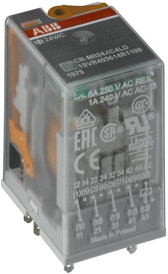 CR-M024AC4LG AL.24VAC 4 C/O(CONT.AU