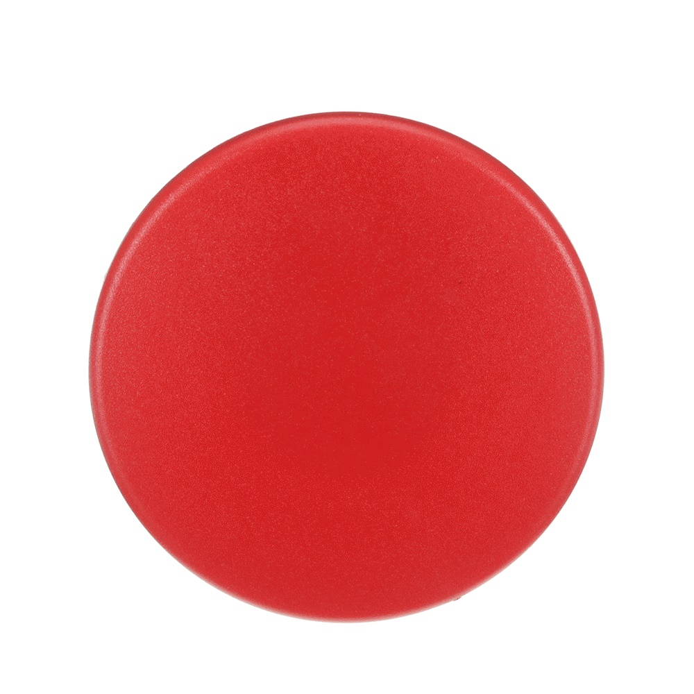 Pulsante a fungo 60mm rosso non illuminato per controllo sicurezza industriale