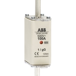 Fusibile NH1 GG 315A 500V protezione impianti elettrici industriali e civili