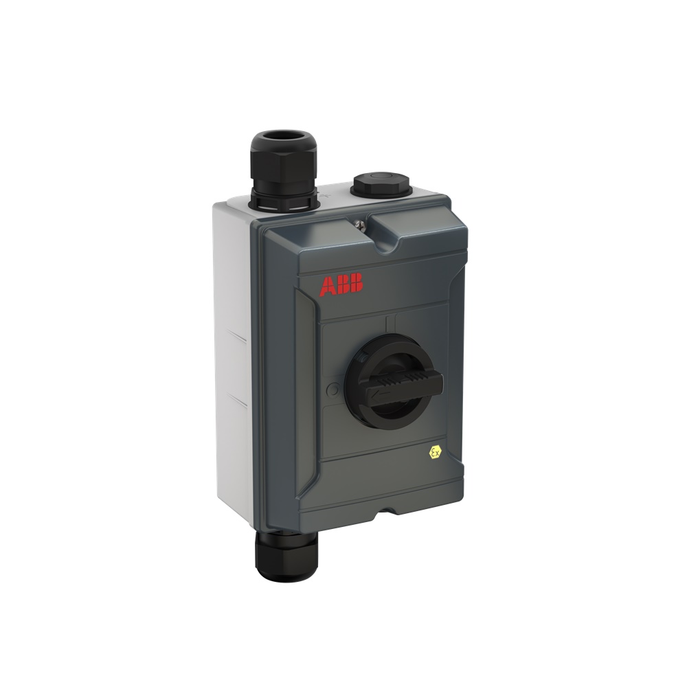 Sezionatore ATEX EMC 3 poli 63A 415V IP65 alluminio zona 22 sicurezza industriale