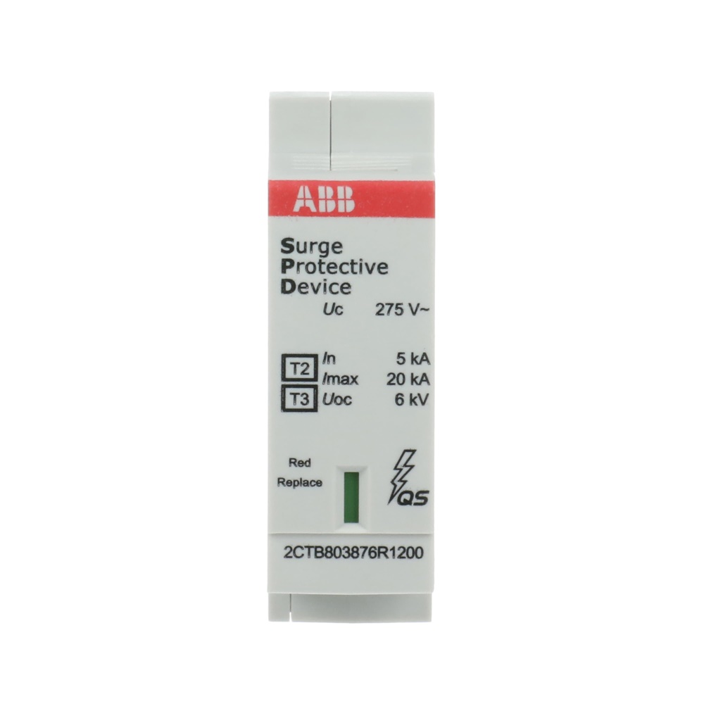 Limitatore sovratensioni OVR T2-T3 20-275 V 20 kA cartuccia protezione impianti elettrici