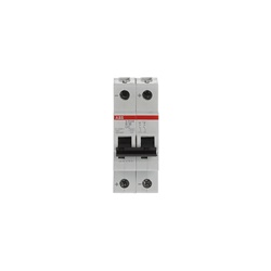 Interruttore automatico Miniature Circuit Breaker S200MUC 2P 16A B AC/DC 10kA uso industriale e civile