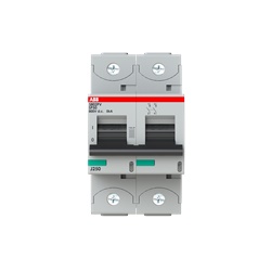 Interruttore automatico bipolare fotovoltaico 50A 800V DC alta prestazione S802PV-SP50