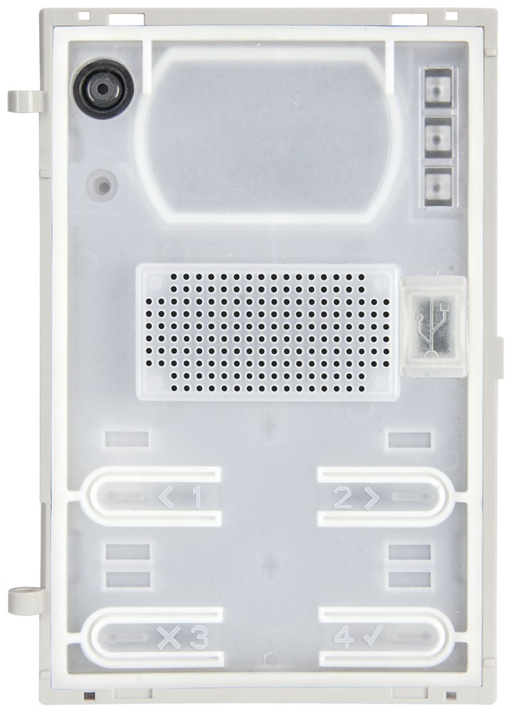 Unità DueFiliPlus audioteleloop con soppressione eco e controllo microfono per sistemi videocitofonia