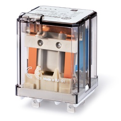 Relè potenza 16A 24V DC contatto NO automazione industriale