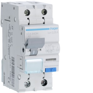 DIFF MAGN ACC 1PN 30MA A 40A 6 KA C