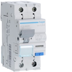 DIFF MAGN ACC 1PN 30MA A 40A 6 KA C