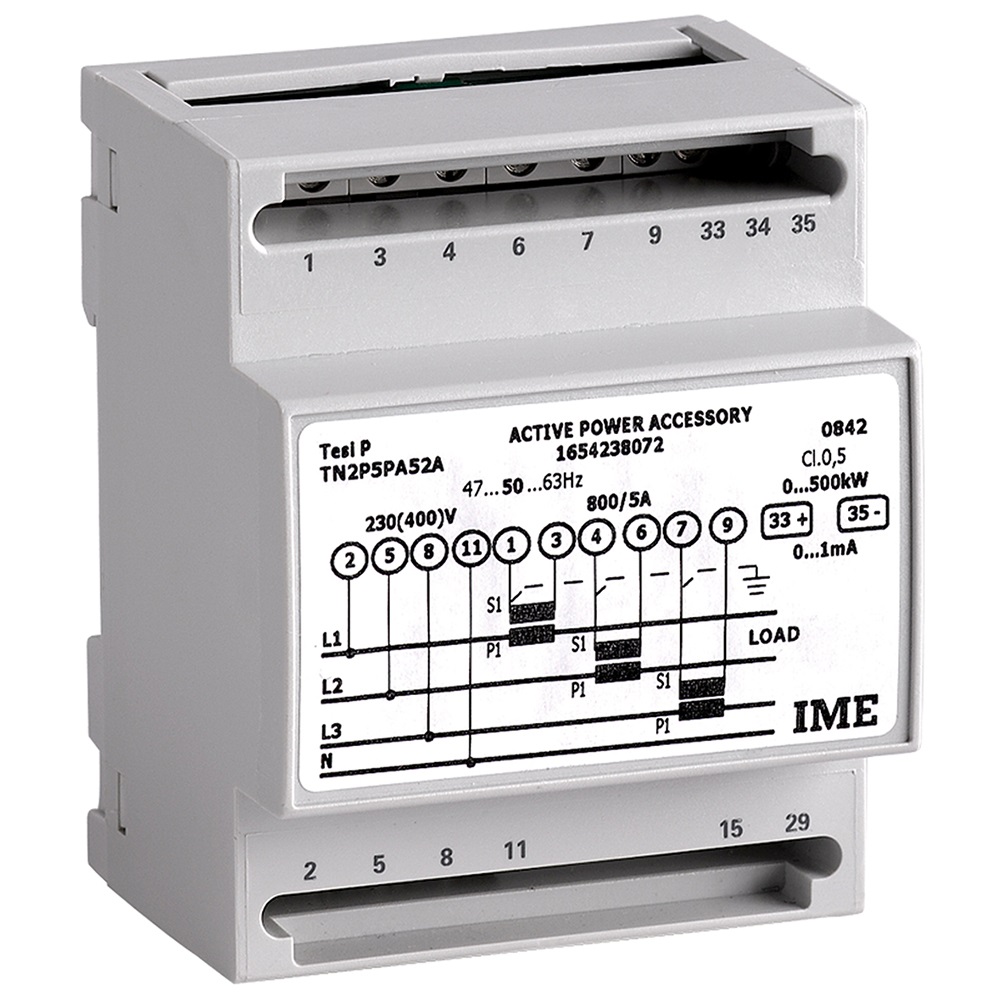 TESI P W 3F EQ AUTOAL 415V 5A +-1MA