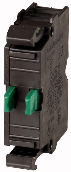 Contatto singolo NA M22-K10P morsetti vite fissaggio frontale IP20 uso industriale IEC 60947-5-1