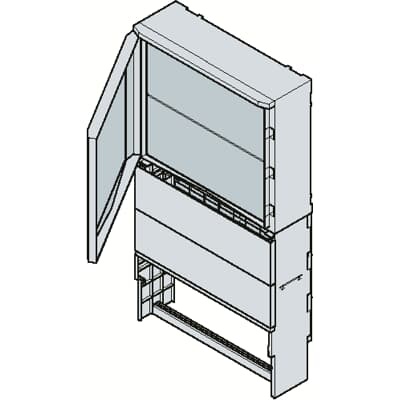 Piedistallo Gemini TG.6 supporto stabile quadri elettrici installazioni industriali