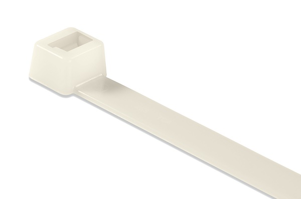 Fascetta nylon PA66 120x4,8 mm naturale LK2 per legatura cavi e tubi flessibili