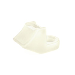 Supporto fissaggio a vite naturale per fascette larghezza max 8 mm uso cablaggio tecnico