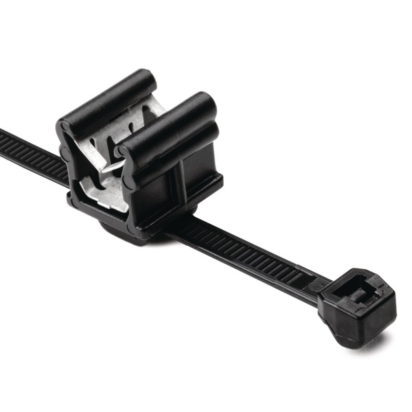 Fascetta fissaggio 2-Piece EdgeClip per bordi lamiera 3-6 mm uso industriale e automotive