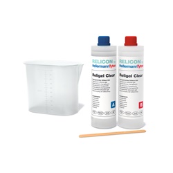 Gel bicomponente trasparente 1000ml per incapsulamento elettronico isolamento elettrico