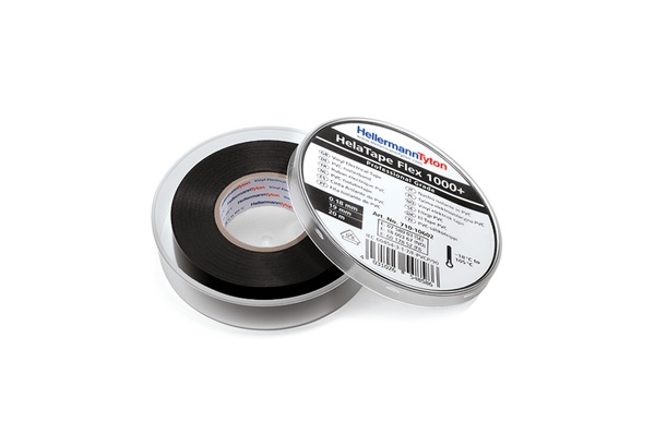 Nastro isolante PVC 19 mm x 20 m flessibile resistente UV e agenti chimici per isolamento elettrico fino 1 kV uso interno ed esterno