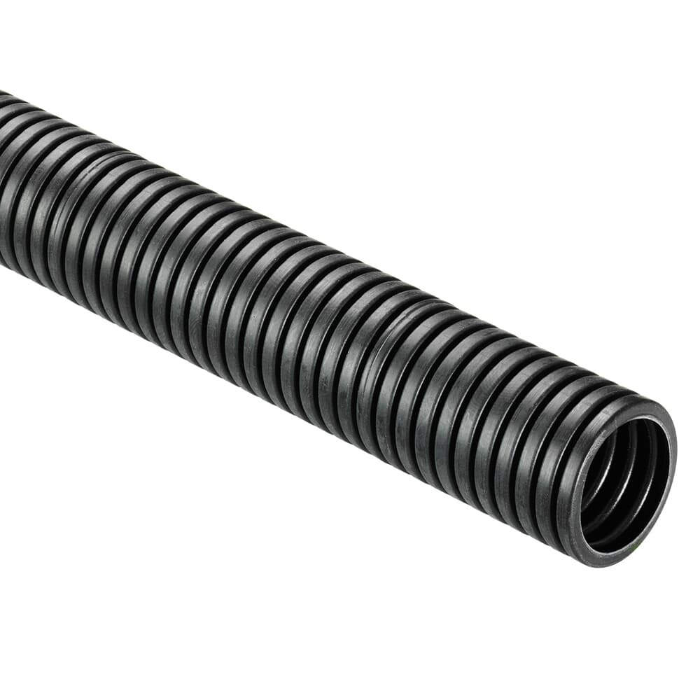 Guaina antistatica DN56 PA12 nera flessibile media resistenza 30m per impianti elettrici industriali