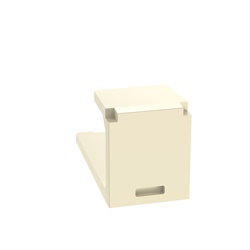 BLANK MODULE, 1 PORT,EI,PK10