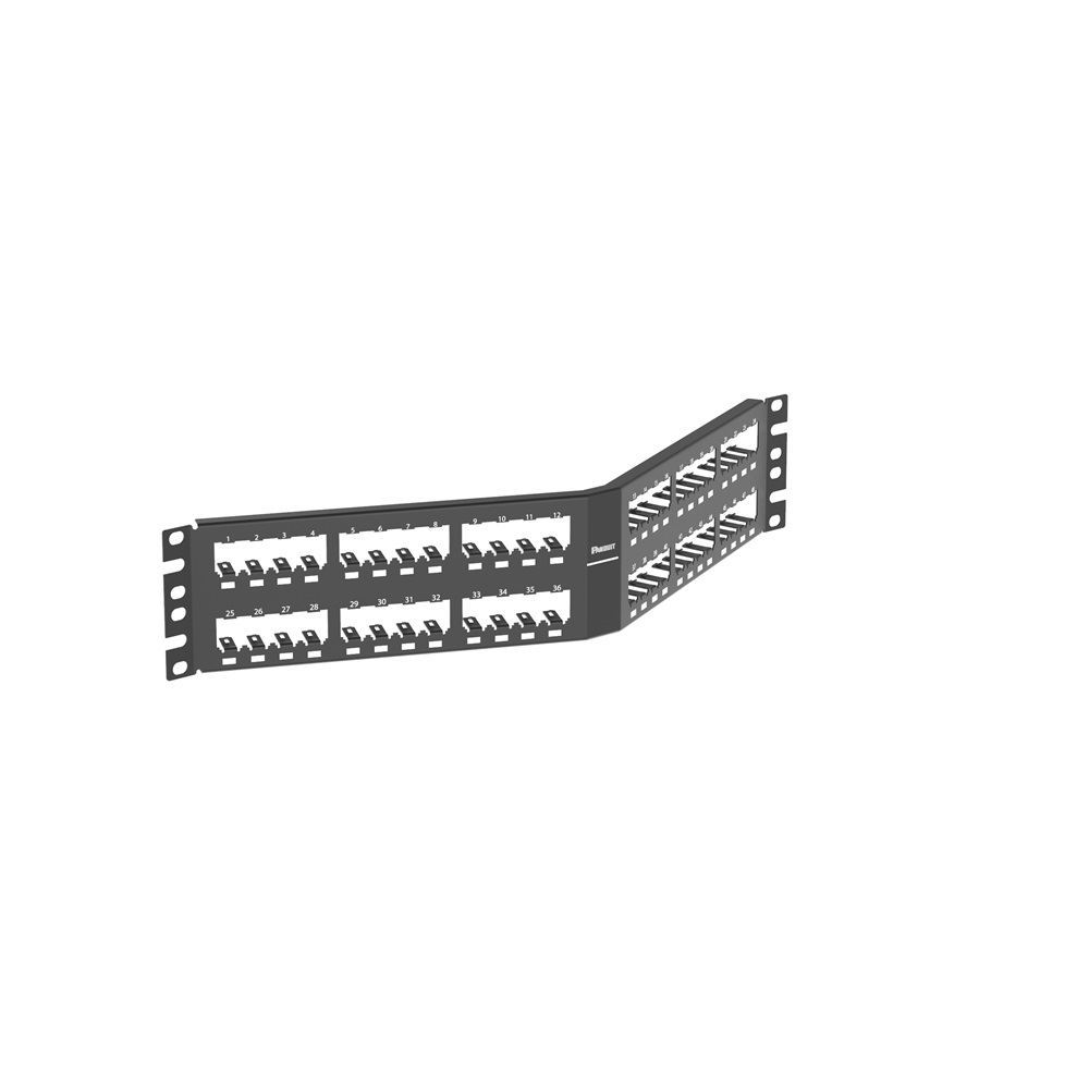 PATCHPANEL,48PT,ANGLD,ALLMTL,BL,EA