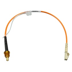 FIBER OPTIC PATCH CORD,MM,2.5MM,EA