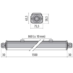 NORMA+150 60 S/EW 840 GR-RAL7035 EM