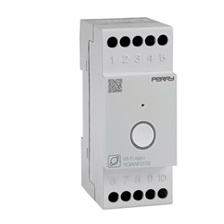 Interruttore astronomico WIFI 1 canale montaggio guida DIN 2 moduli risparmio energetico controllo remoto