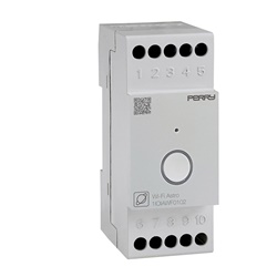 Interruttore astronomico WIFI 1 canale montaggio guida DIN 2 moduli risparmio energetico controllo remoto