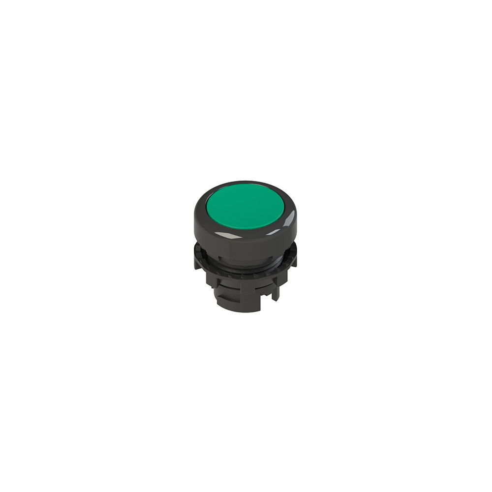 PULSANTE LUMINOSO RASATO VERDE
