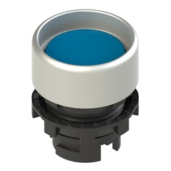 PULSANTE AD IMPULSO PROTETTO BLU