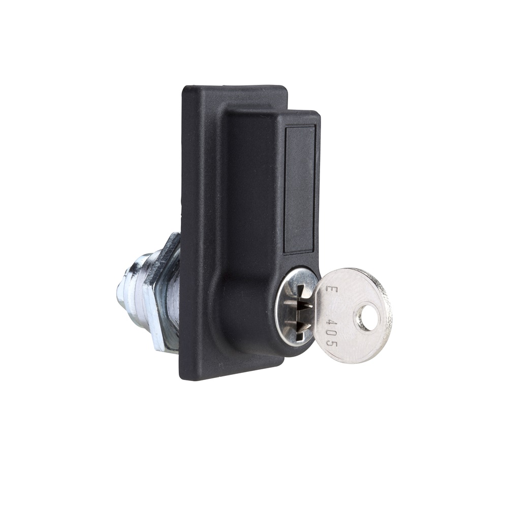 Serratura 405 S3X con maniglia poliammide e chiavi per cassette PanelSeT kit completo