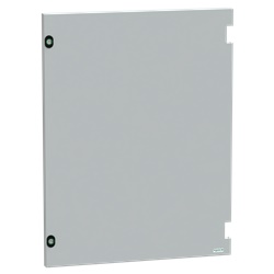 Porta piena poliestere rinforzato fibra vetro IP66 per armadi PLM86G RAL7035