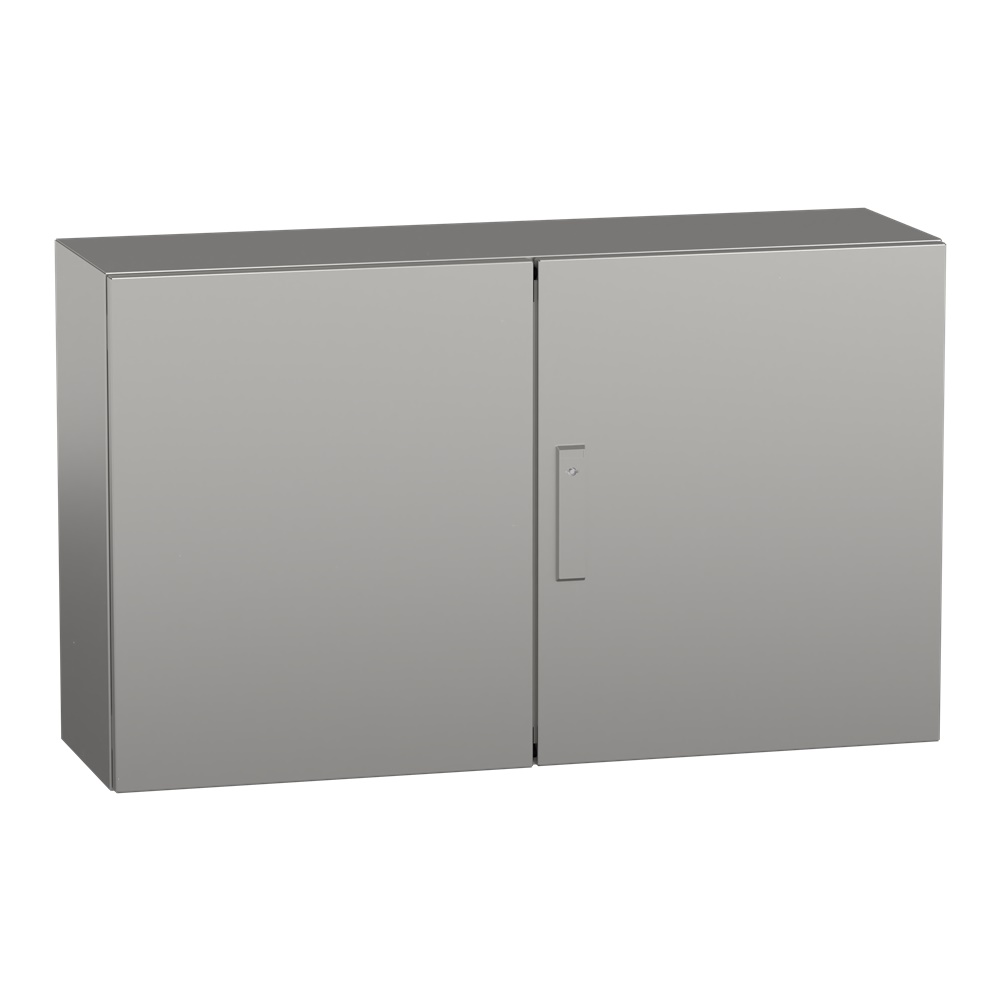 Armadio Spacial S3X, acciaio inox 304L, porta piena doppia, 600x1000x300mm, IP55