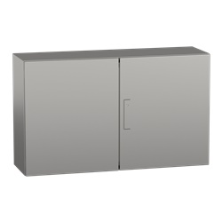 Armadio Spacial S3X, acciaio inox 304L, porta piena doppia, 600x1000x300mm, IP55