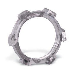 Ghiera filettata 3/4 NPT acciaio zincato per connessioni elettriche resistenti e sicure