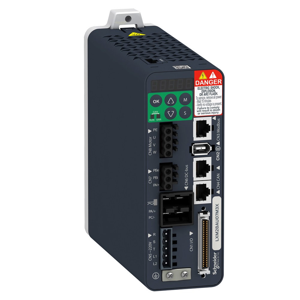 Servo Drive AC Lexium28 CanOpen CanMotion  50W  1~/3~, 200/230 Vac