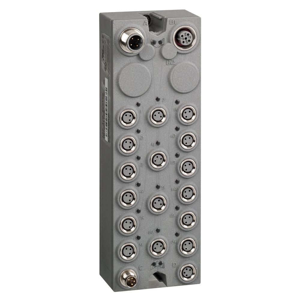 Blocco 16 ingressi digitali 24VDC IP67 M8 TM7