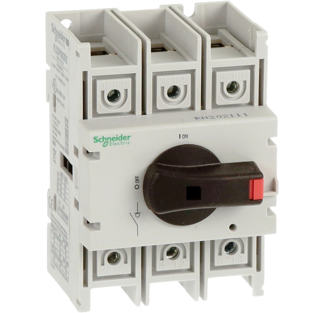 TeSys VLS - Body switch disconnector - 3 poles - 63 A - on DIN rail