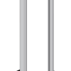 COLONNA CON SPECCHIO 1725 MM