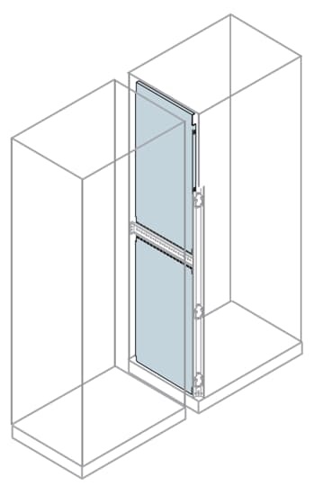 Pannello divisorio verticale 2000x800 mm per quadri elettrici