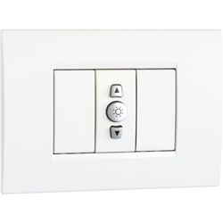 Dimmer incasso Regolo bianco 1 modulo controllo intensità luminosa casa