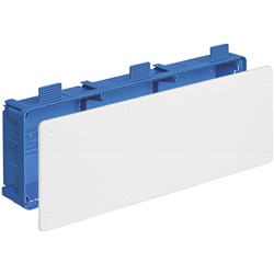 Scatola derivazione 490x164x73,5 mm per pareti leggere coperchio bianco viti fissaggio