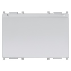 Interruttore a badge verticale Silver