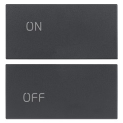 DUE MEZZI TASTI 2M SIMBOLI ON/OFF G