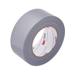 Nastro adesivo telato 3M 1900 grigio 50mmx50m per sigillature e riparazioni elettriche