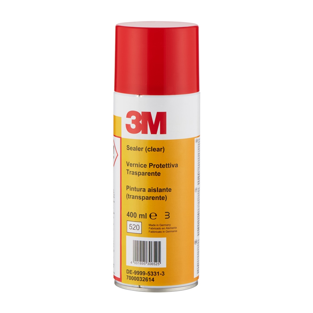 Spray protettivo isolante Scotch® 1601 resina alchidica trasparente per applicazioni elettriche resistente agenti atmosferici