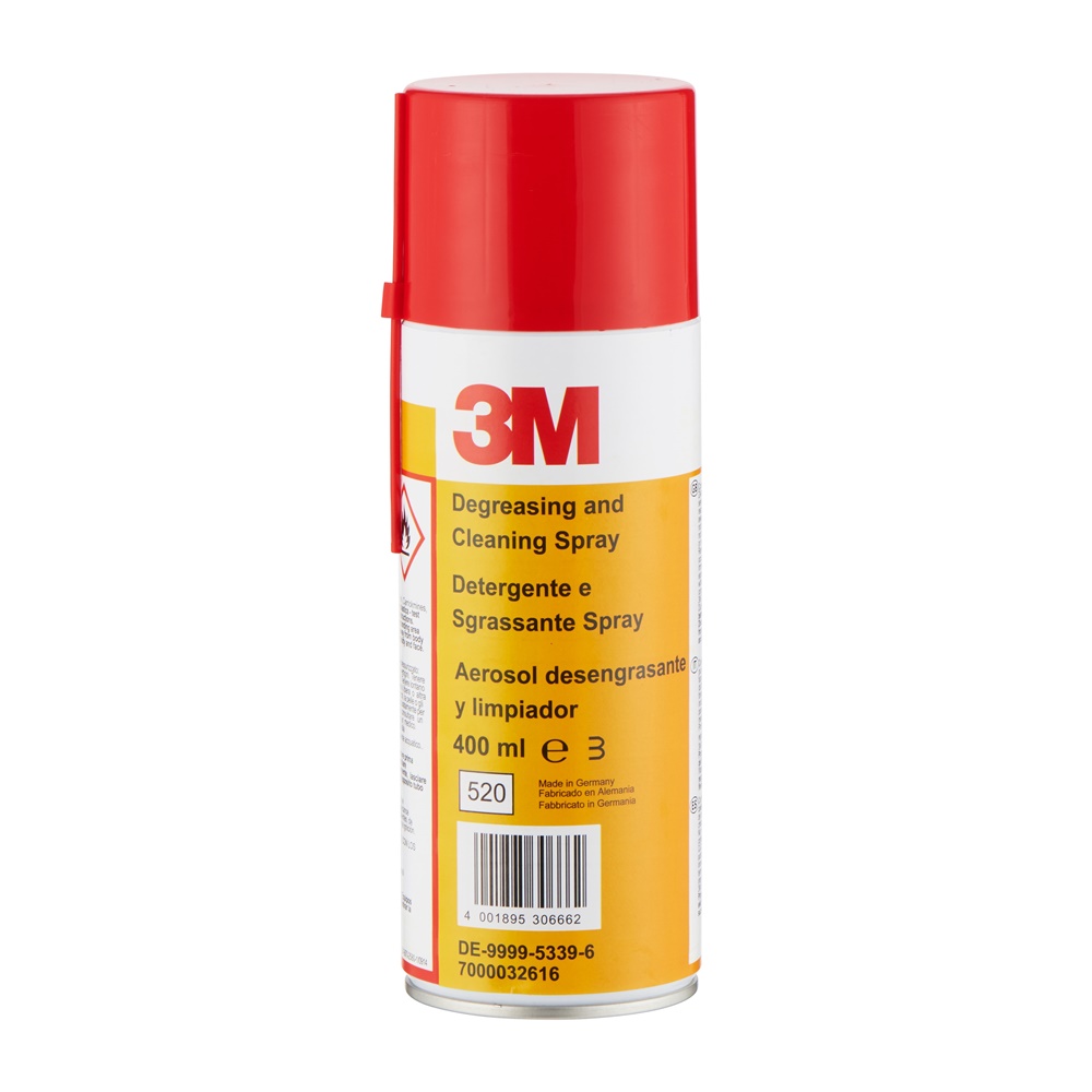 Spray detergente sgrassante Scotch 1626 per pulizia professionale impianti elettrici e meccanici 400 ml aerosol