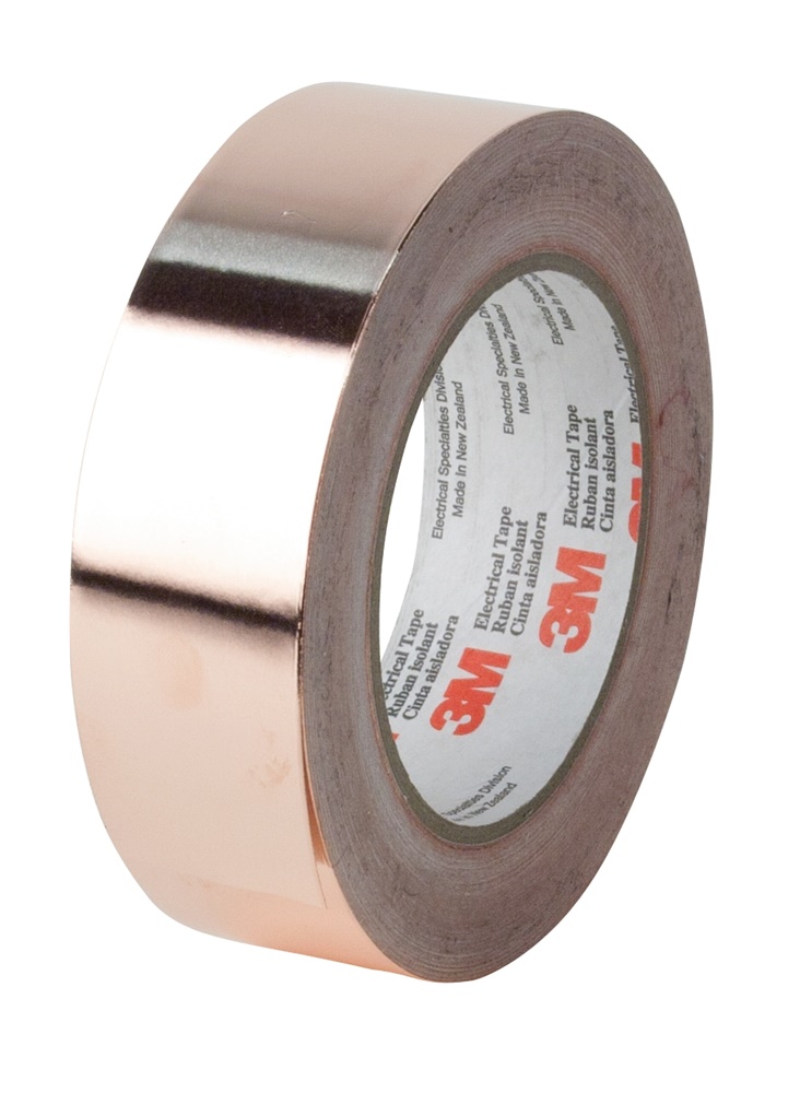 Nastro rame 3M 1194 spessore 2,6 mil schermatura EMI messa a terra 25mmx33m