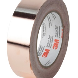 Nastro rame 3M 1194 spessore 2,6 mil schermatura EMI messa a terra 25mmx33m