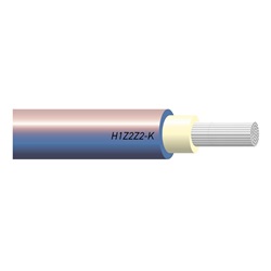 CAVO SOLARE H1Z2Z2-K 1X4  BLU MATASSA